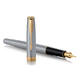 Vulpen Parker Sonnet stainless steel GT fijn