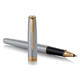 Rollerpen Parker Sonnet steel GT fijn