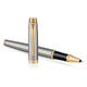 Rollerpen Parker IM brushed metal GT fijn