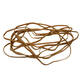 Elastiek Standard Rubber Bands 24 150x1.5mm 50gr 85 stuks bruin