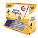 Balpen Bic Cristal medium blauw doos à  90+10 gratis