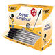 Balpen Bic Cristal medium zwart doos à 90+10 gratis