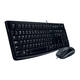 Toetsenbord- en muisset Logitech MK120 bedraad QWERTY zwart