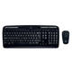 Toetsenbord- en muisset Logitech MK330 draadloos QWERTY zwart