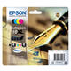 Inktcartridge Epson 16XL T1636 zwart + 3 kleuren