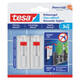 Klevende Spijker tesa® tegels & metaal 3kg verstelbaar wit 2 stuks
