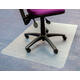 Stoelmat Floortex PVC 120x90cm voor zachte vloeren retailpak