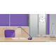 Wandklok Unilux Magnet Ø 30.5cm lichtgrijs/wit