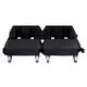 Onderstel Rubbermaid Slim Jim zwart
