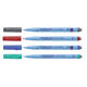 Viltstift Staedtler Lumocolor 305 non permanent correctable F zwart