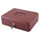 Geldkist Pavo met muntsorteerbak 300x240x90mm rood