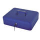 Geldkist Pavo met muntsorteerbak 300x240x90mm blauw