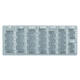 Muntinzetbak Pavo 275x110x20mm grijs