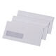 Envelop Quantore 110x220mm venster 3x10cm links zelfklevend 500 stuks