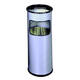 As-papierbak Durable 3330-23 rond zilver metallic