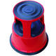 Opstapkruk Desq 420mm metaal rood