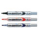 Whiteboardmarker Pentel MWL5S Maxiflo rond 1mm zwart