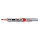 Whiteboardmarker Pentel MWL5S Maxiflo rond 1mm rood