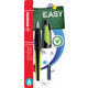 Vulpen STABILO Easybuddy rechtshandig M zwart/lime blister à 1 stuk