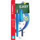 Vulpen STABILO Easybuddy rechts medium donkerblauw/lichtblauw blister