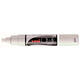 Krijtstift Uni-ball chalk schuin 8.0mm wit