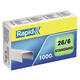 Nieten Rapid 26/6 gegalvaniseerd standaard 1000 stuks
