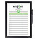 Duraframe Durable 499301 Note A4 zelfklevend zwart