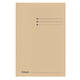 Dossiermap Esselte folio 3 kleppen manilla 275gr gems