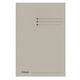 Dossiermap Esselte folio 3 kleppen manilla 275gr grijs