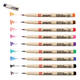 Brushstift Bruynzeel Sakura Pigma assorti 9 stuks