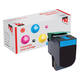 Tonercartridge Quantore alternatief tbv Lexmark C540H1CG blauw