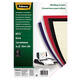 Voorblad Fellowes A4 lederlook zwart 25 stuks