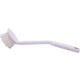 Afwasborstel Cleaninq basis plastic met ronde kop wit