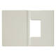 Dossiermap Djois Infinio A4 3 kleppen 270gr grijs