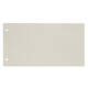 Scheidingsstrook Jalema Infinio ICN 225x120mm 250gr grijs 500 stuks
