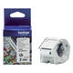 Etiket Brother CZ-1004 multifunctioneel 25mm 1 rol á 5m wit