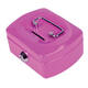 Geldkist Pavo met muntgleuf 125x95x60mm roze