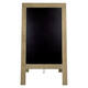 Stoepbord Securit 720x1310x40mm steigerhout