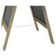 Stoepbord Securit 720x1310x40mm steigerhout