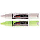 Krijtstift Uni-ball chalk schuin 8.0mm wit