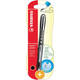 Rollerpen STABILO worker colorful 2019/46 M zwart blister à 1 stuk