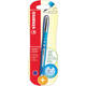 Rollerpen STABILO worker colorful 2019/41 M blauw blister à 1 stuk
