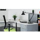 Bureaulamp Unilux Success 66 led tafelklem zwart