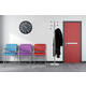 Wandklok Unilux Mega Ø 57.5cm zwart