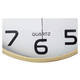 Wandklok Unilux Baltic hout wit