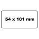 Labeletiket Quantore 99014 54x101mm adres wit
