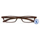 Leesbril I Need You +1.50 dpt Zipper bruin
