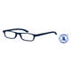 Leesbril I Need You +2.50 dpt Zipper blauw