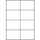 Etiket Avery 3427-200 105x74mm wit 1600 stuks