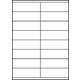 Etiket Avery 3423 105x35mm wit 1600 stuks